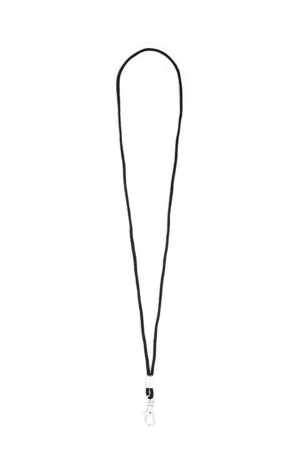 Acme Swivel Hook Black Neck Lanyard