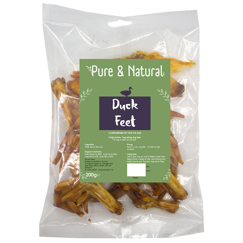 Pure & Natural Duck Feet 200g