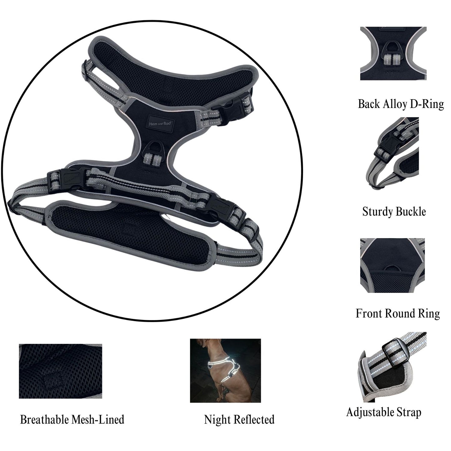 XS Sports Harness Black