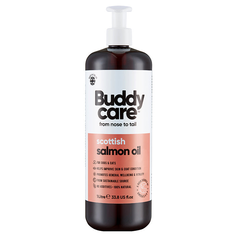 Buddycare Salmon Oil - 1L / 33.8 fl oz