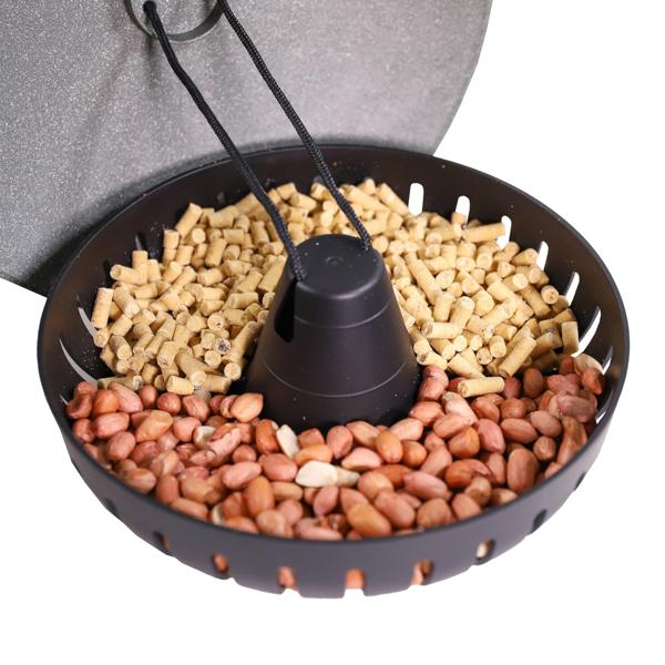 Recycled Hang or Mount Peanut Feeder