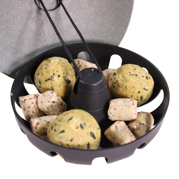 Recycled Hang or Mount Fatball Feeder