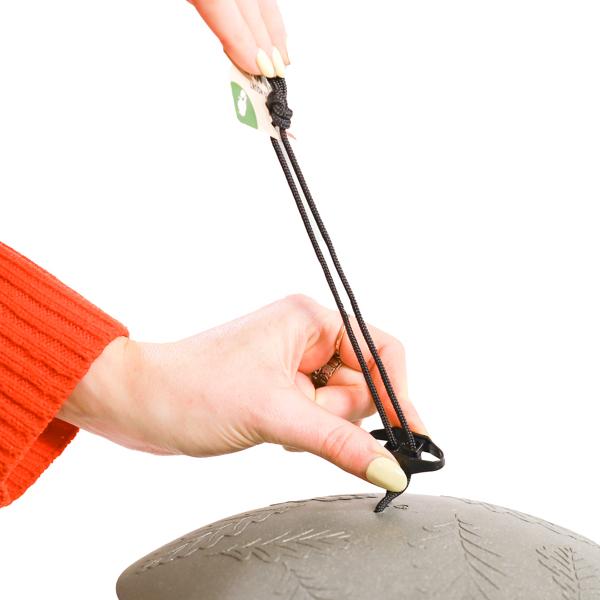 Recycled Hang or Mount Fatball Feeder