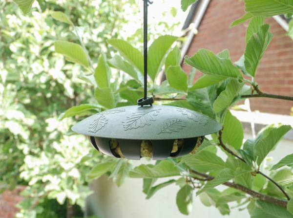 Recycled Hang or Mount Fatball Feeder