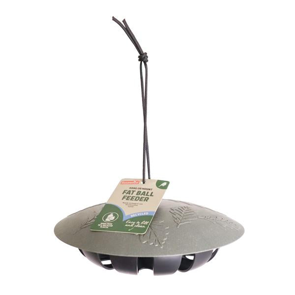Recycled Hang or Mount Fatball Feeder
