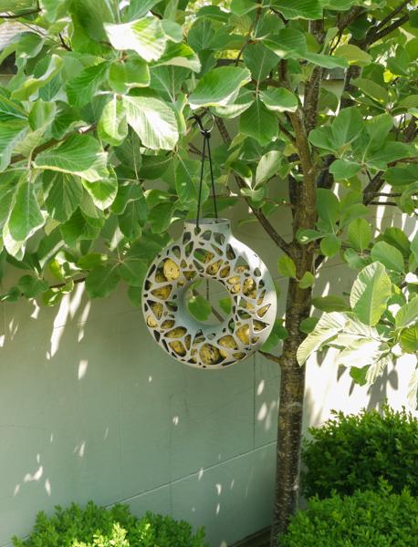 Recycled Fatball Ring Feeder
