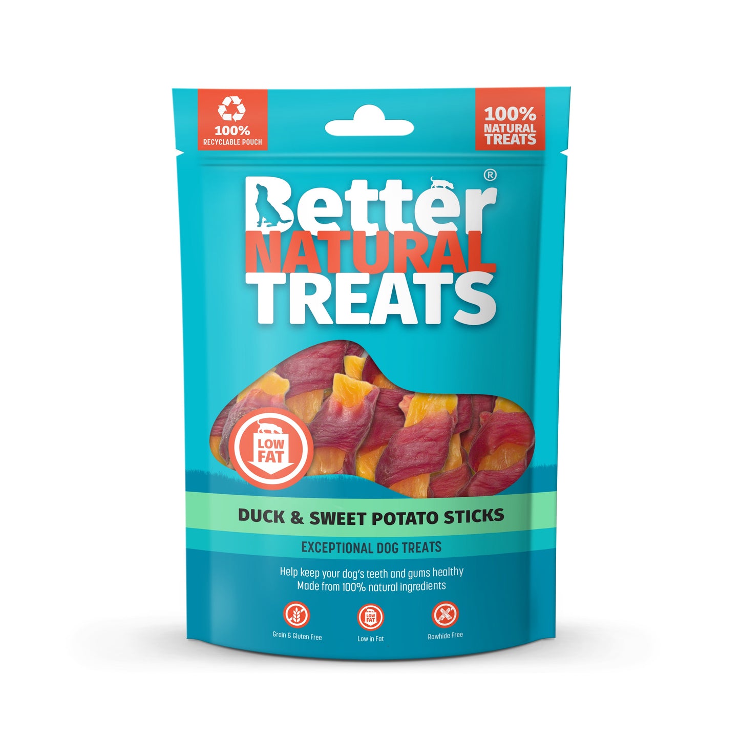 Better Natural Treats - Duck and Sweet Potato Sticks