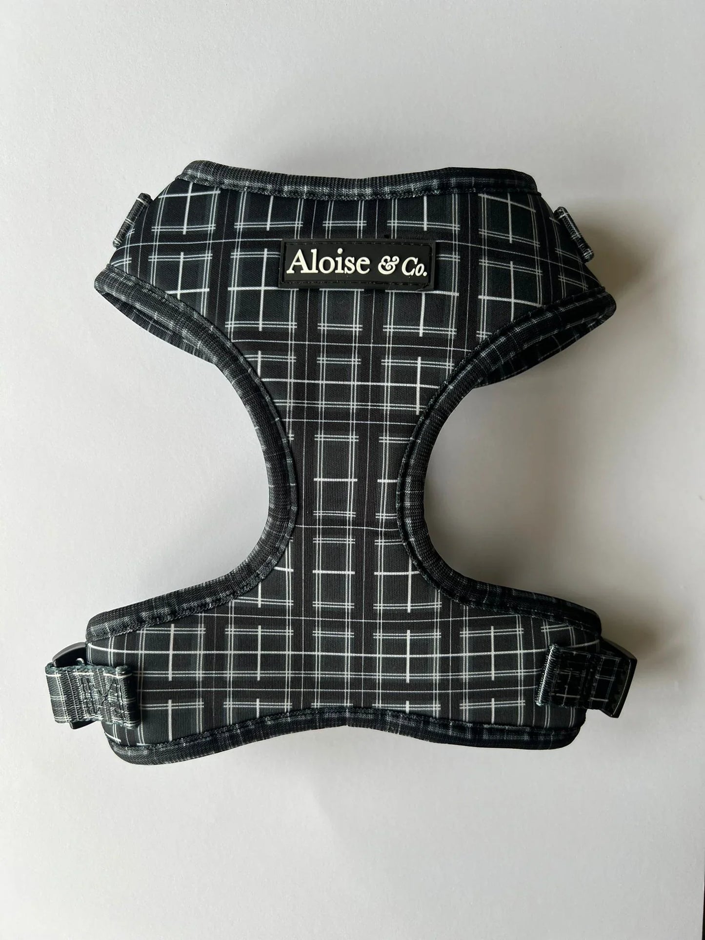 A&C Harness Black Tartan