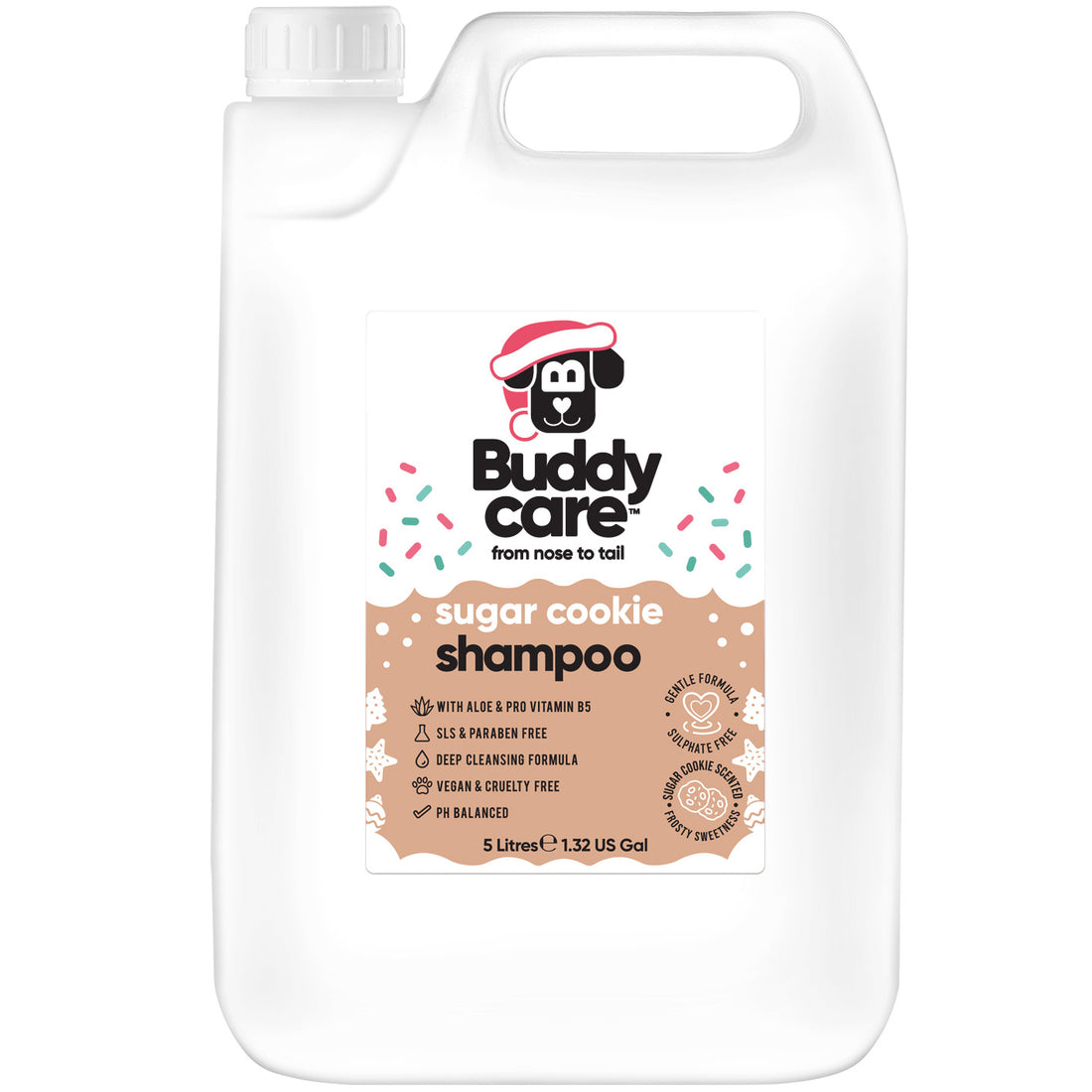Buddycare - Dog Shampoo - Sugar Cookie - 5L