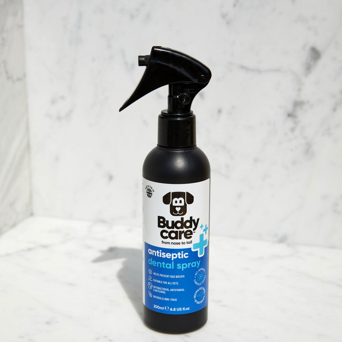 Buddy Care Pet Antiseptic Dental Spray - 200ml / 6.76 fl oz