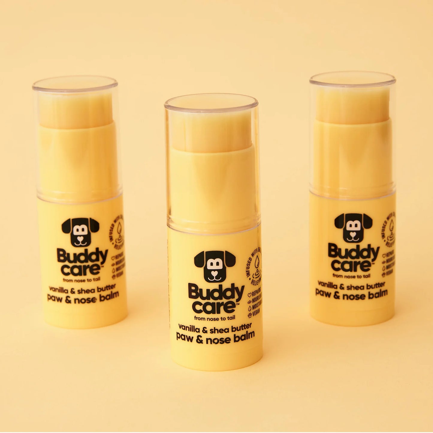 Buddy Care Paw & Nose Balm - Vanilla & Shea Butter - 21g / 0.75 oz