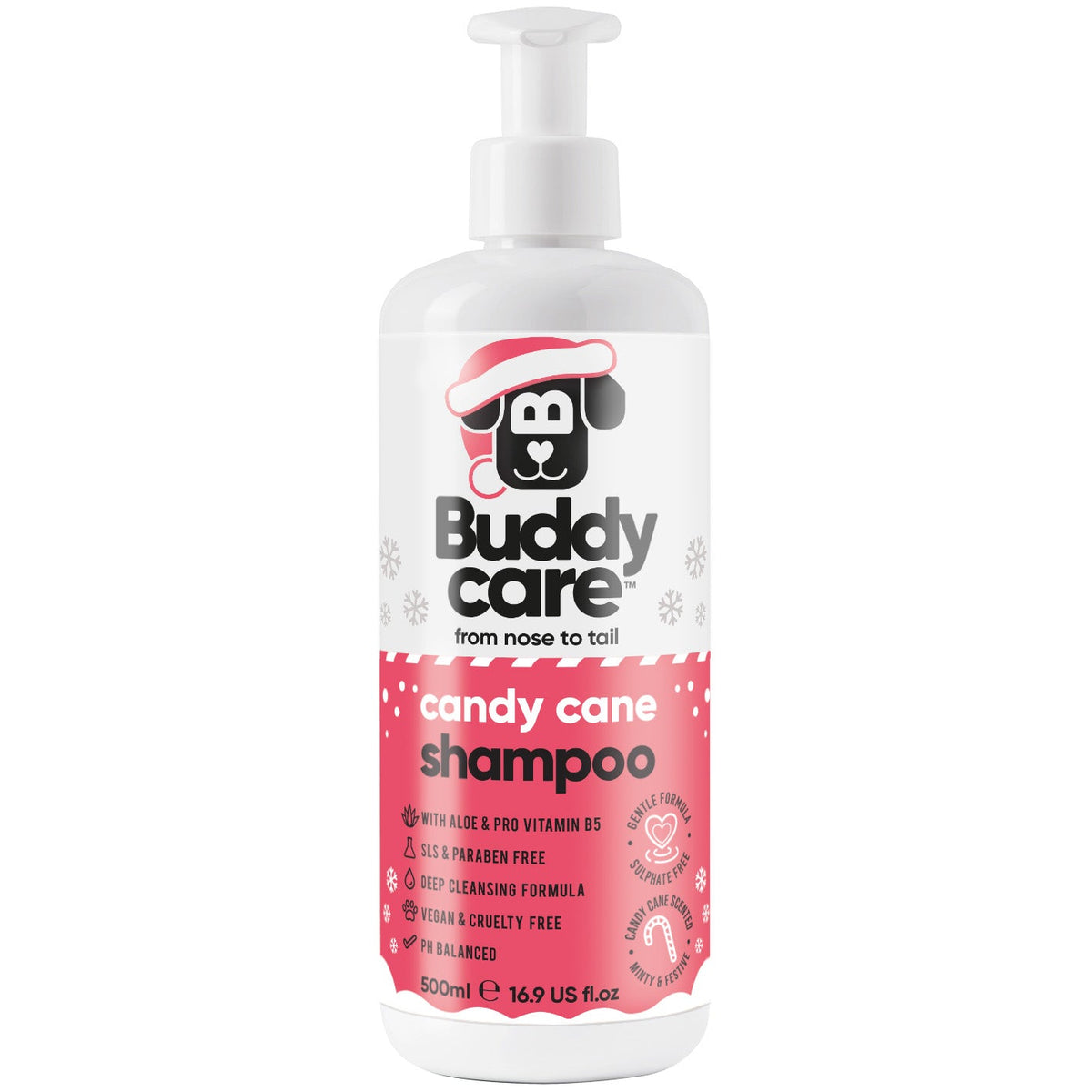 Buddycare - Dog Shampoo - Candy Cane - 500ml