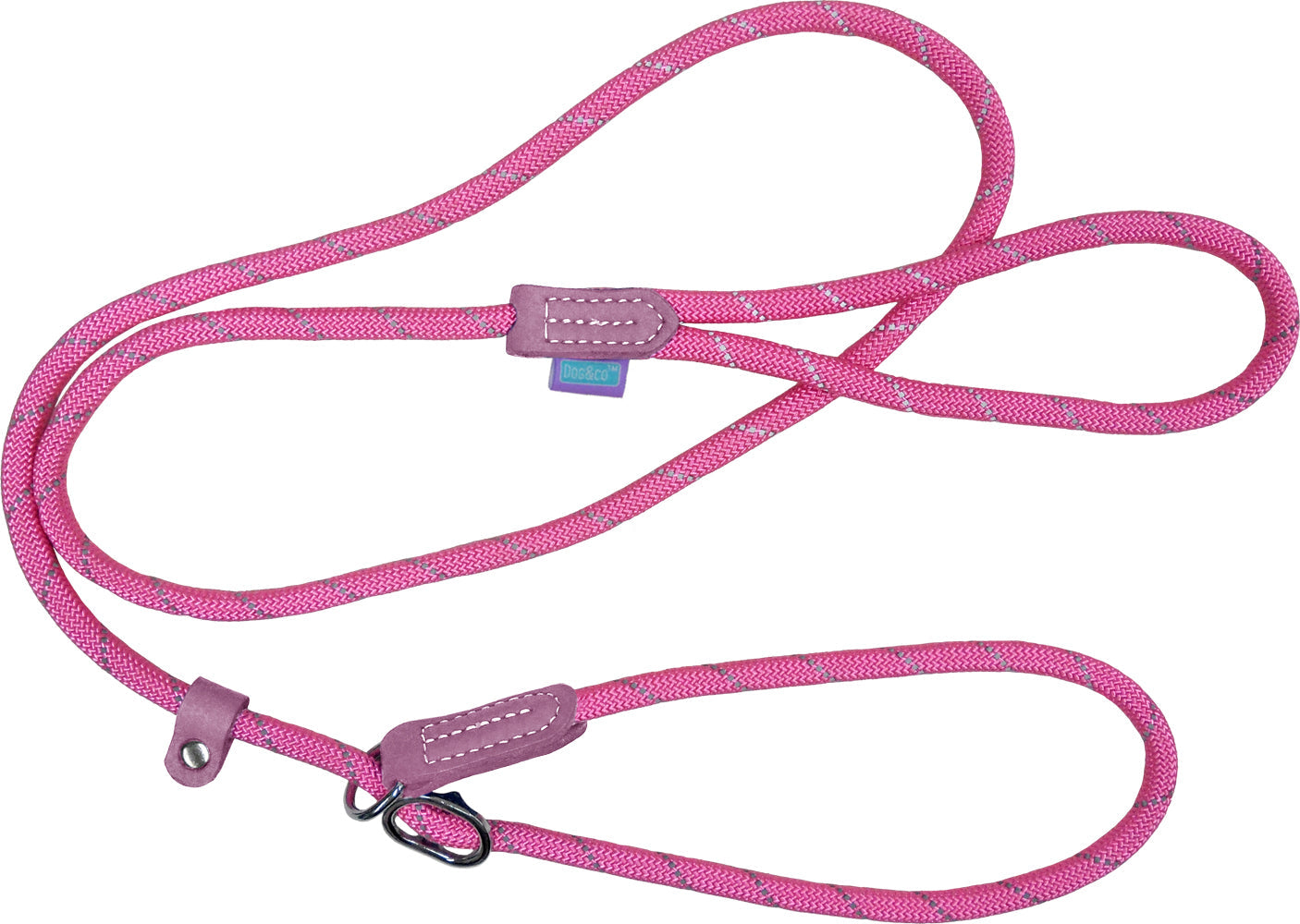 D&C Rope Slip Pink Lead 13mm 60"