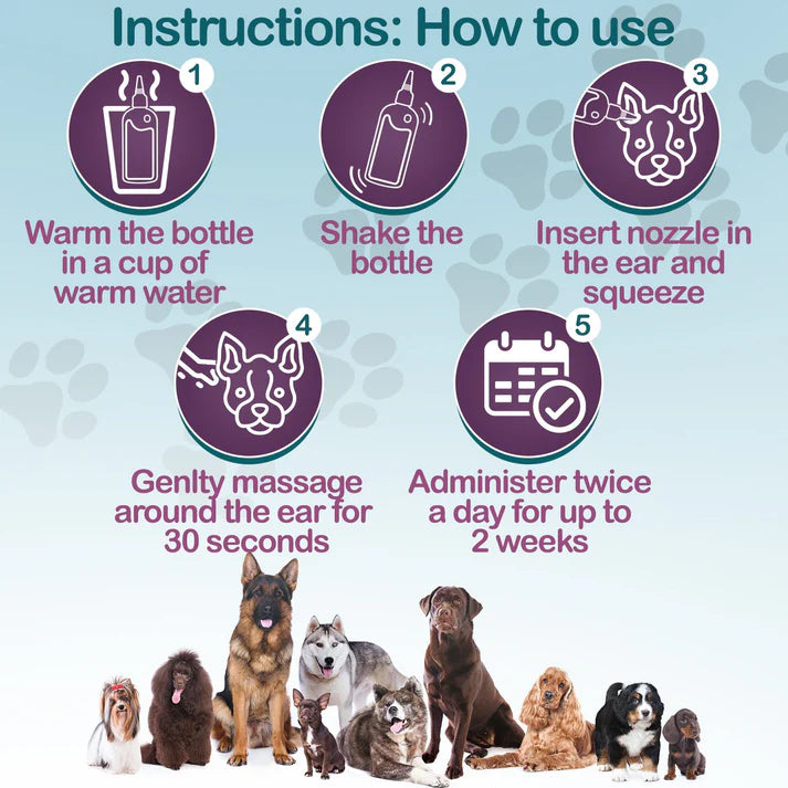 Peake PetCare Soothing Ear Cleaner 150ml