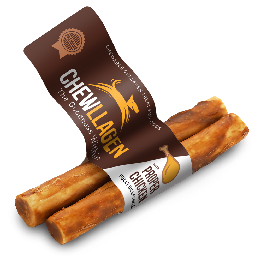 Chewllagen Medium Roll 5" 20mm 2pk Chicken x35 Pieces