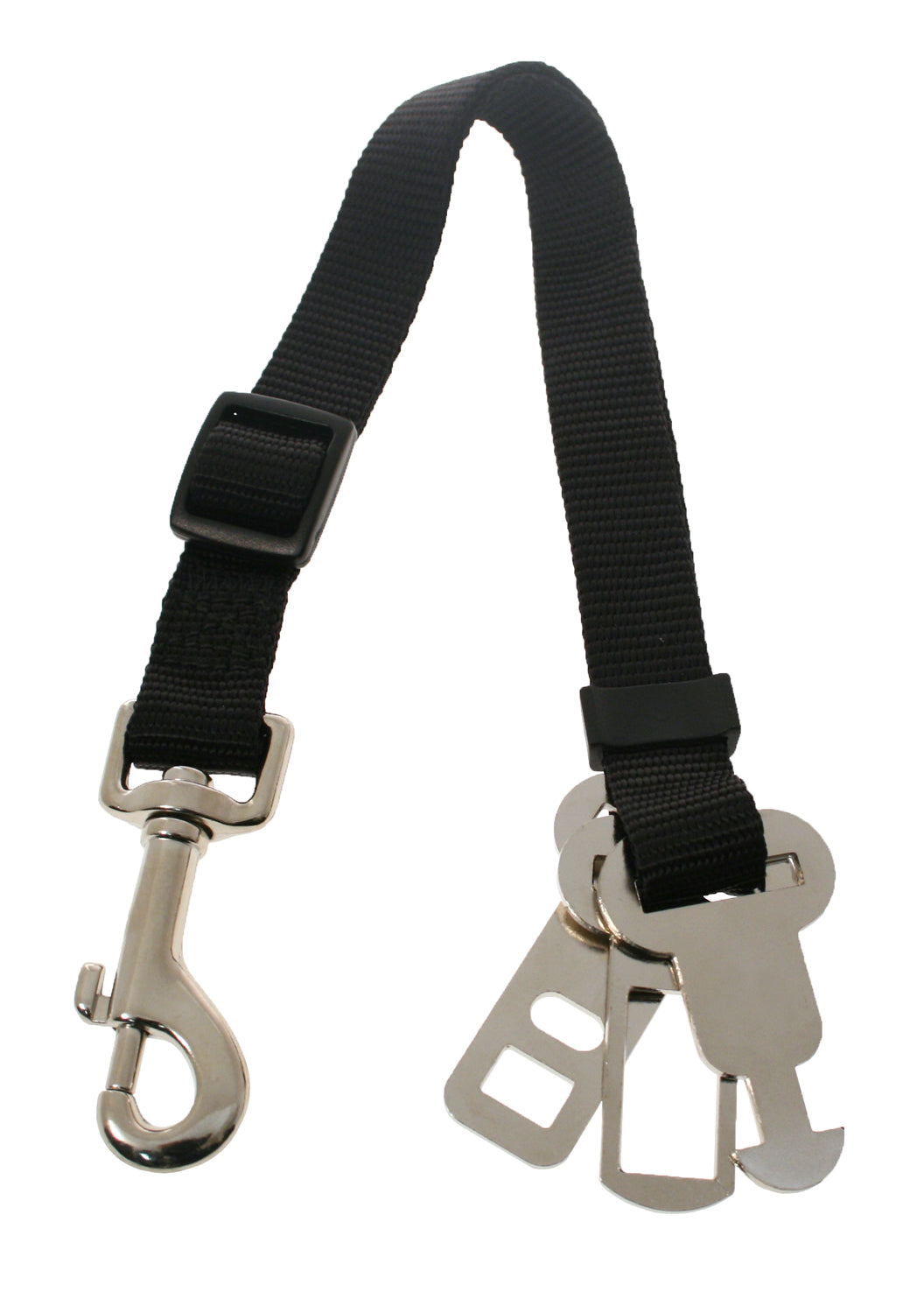 Universal Fit Dog Car Seat Belt Restraint Black