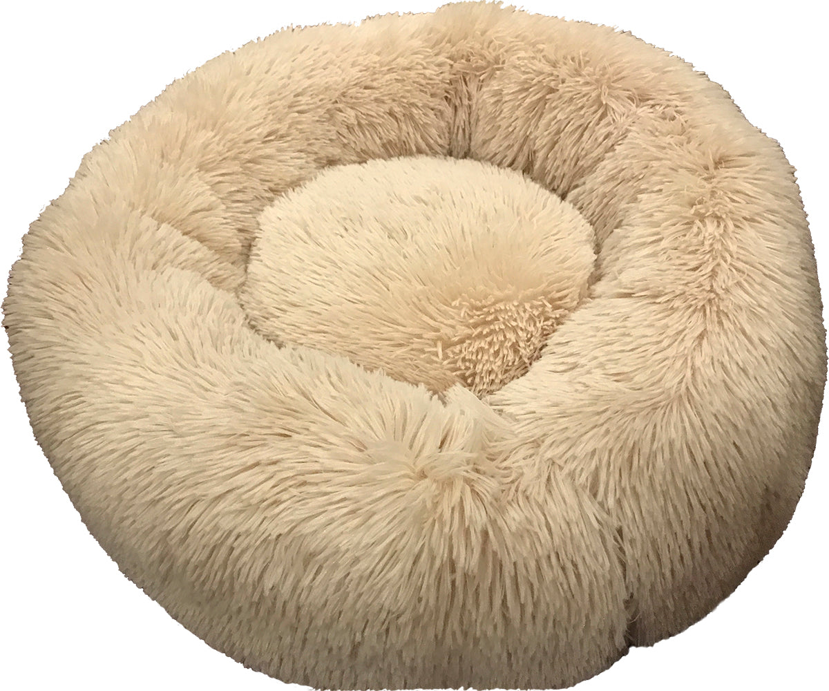 Hembo Super Fluffy Round Dog Bed 24"
