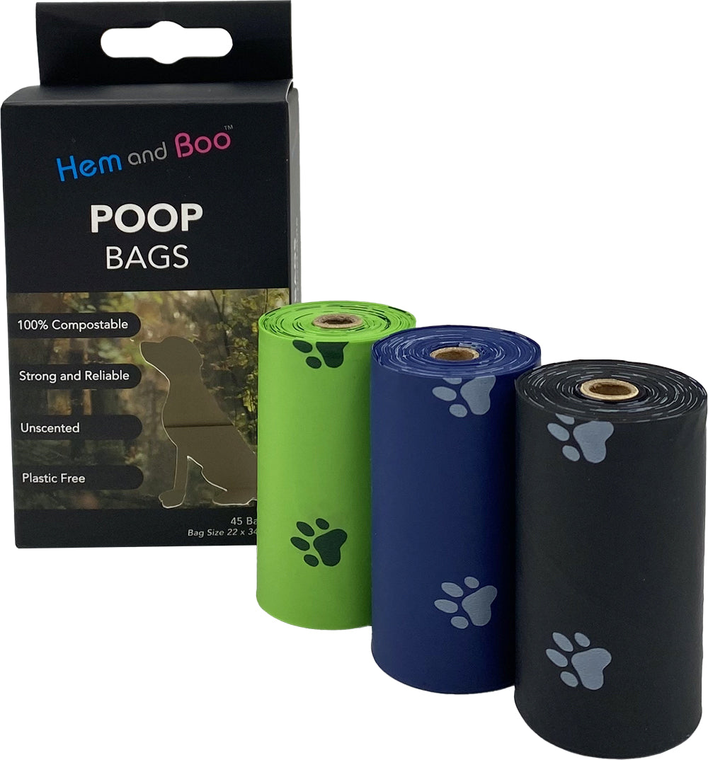 Hem and Boo Poop Bags 45 Pack