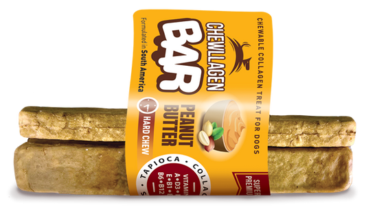 Chewllagen BAR 5" Peanut Butter Medium