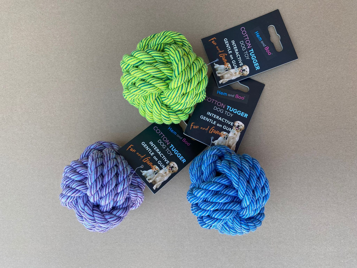 Rope Ball Toy - reduced to clear