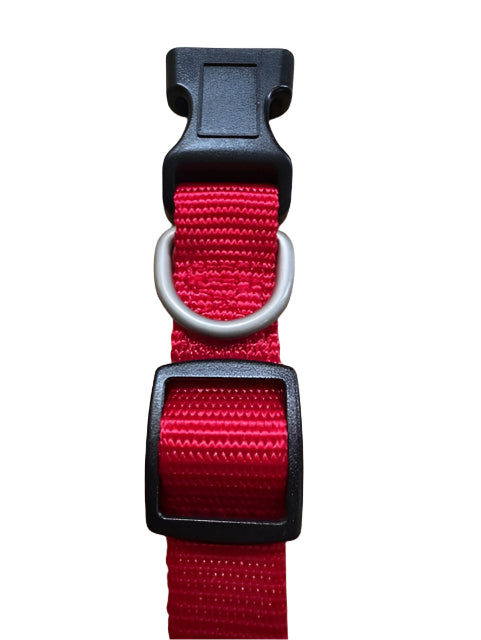 Nylon Collar Red Medium