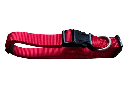 Nylon Collar Red Medium