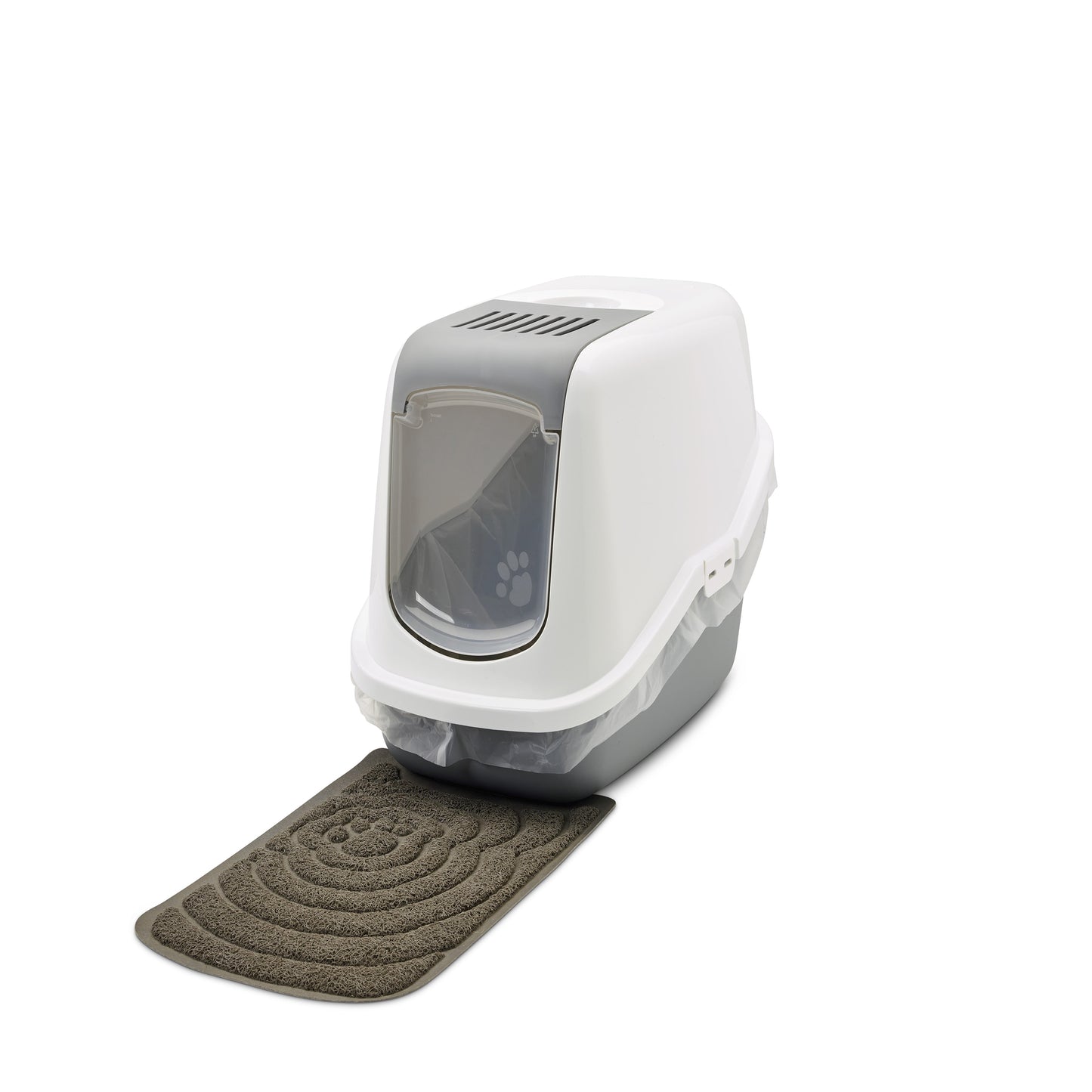 Nestor Cat Toilet With Filter Wh/CoolGrey