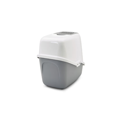 Nestor Cat Toilet With Filter Wh/CoolGrey