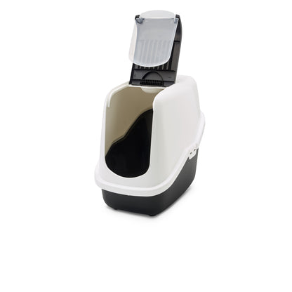 Nestor Cat Toilet With Filter Wh/CoolGrey