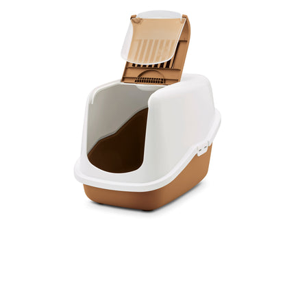 Nestor Cat Toilet With Filter Wh/CoolGrey