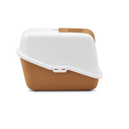 Savic Nestor Cat Toilet With Filter Brown