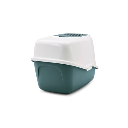 Nestor Cat Toilet With Filter Wh/BlueStone