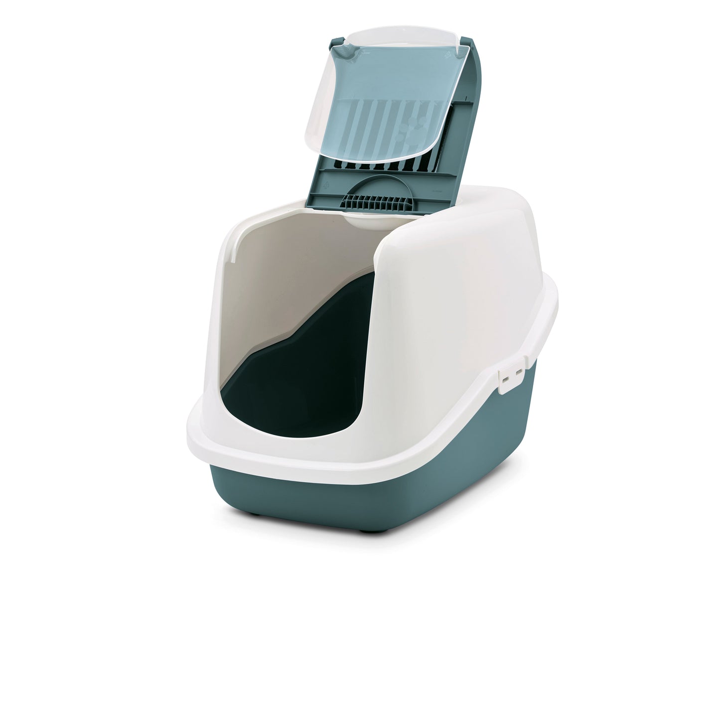 Nestor Cat Toilet With Filter Wh/CoolGrey