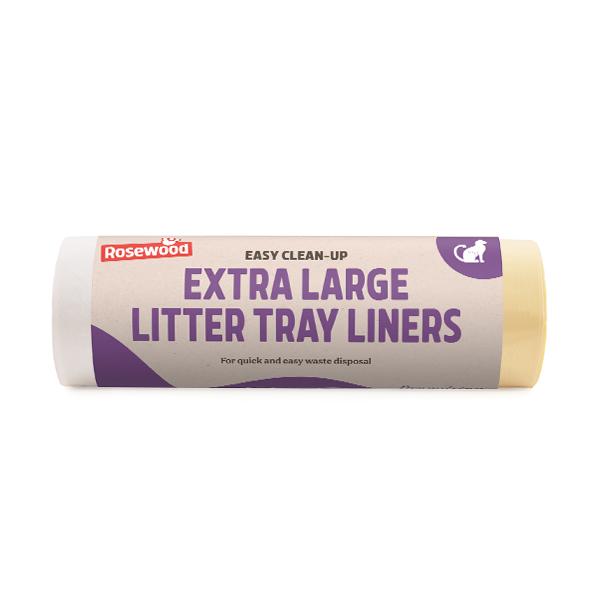 Cat Litter Liners Drawstring 20Pc Roll