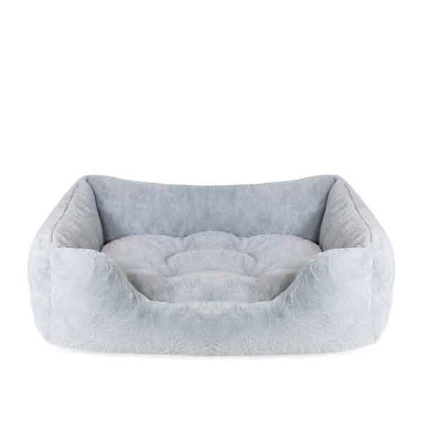 Rosewood Fur Blue Box Bed - Small