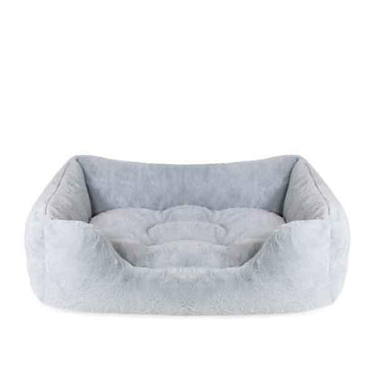 Rosewood Fur Blue Box Bed - Small