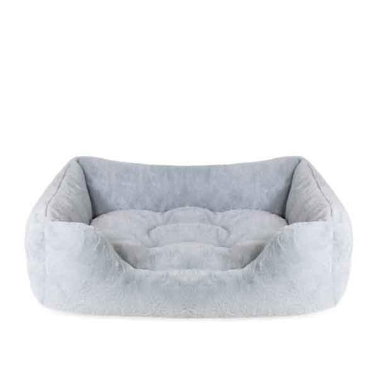 Rosewood Fur Blue Box Dog Bed - Large