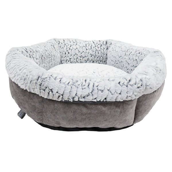 25" Lux Plush Round Bed