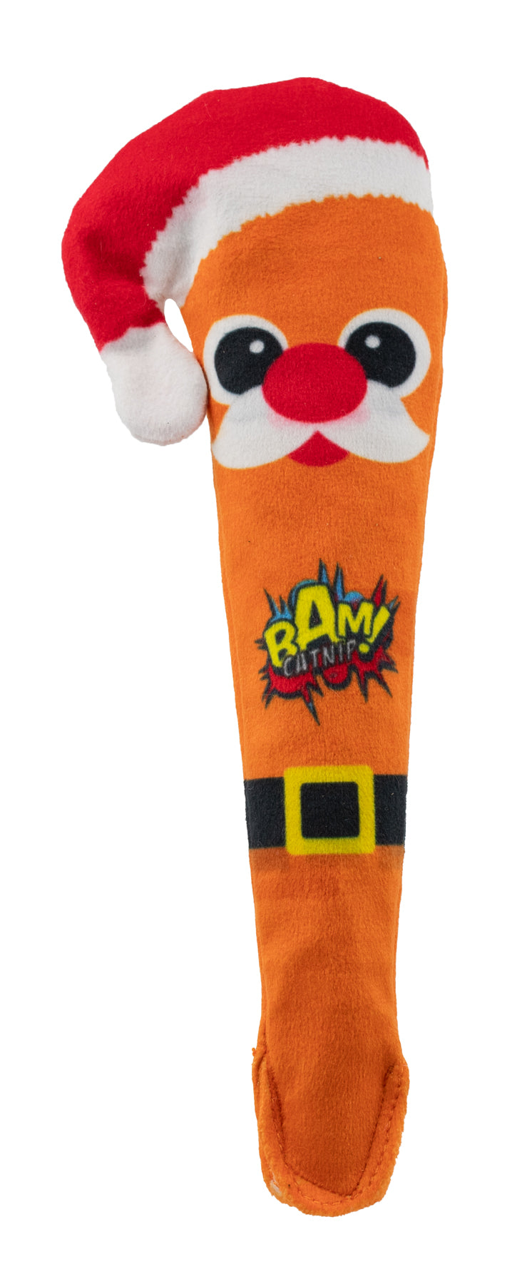 BAM Santa Carrot Kickers Catnip Cat Toy
