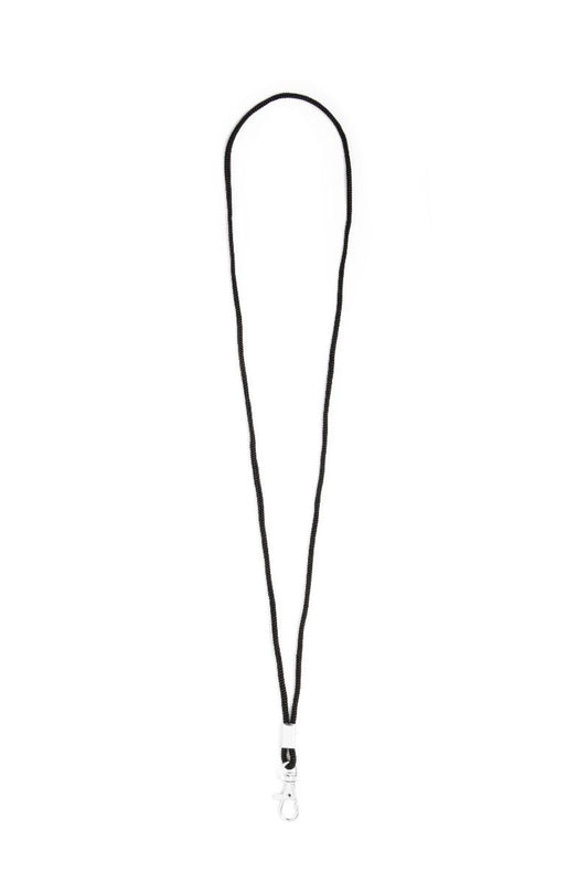 Acme Swivel Hook Black Neck Lanyard