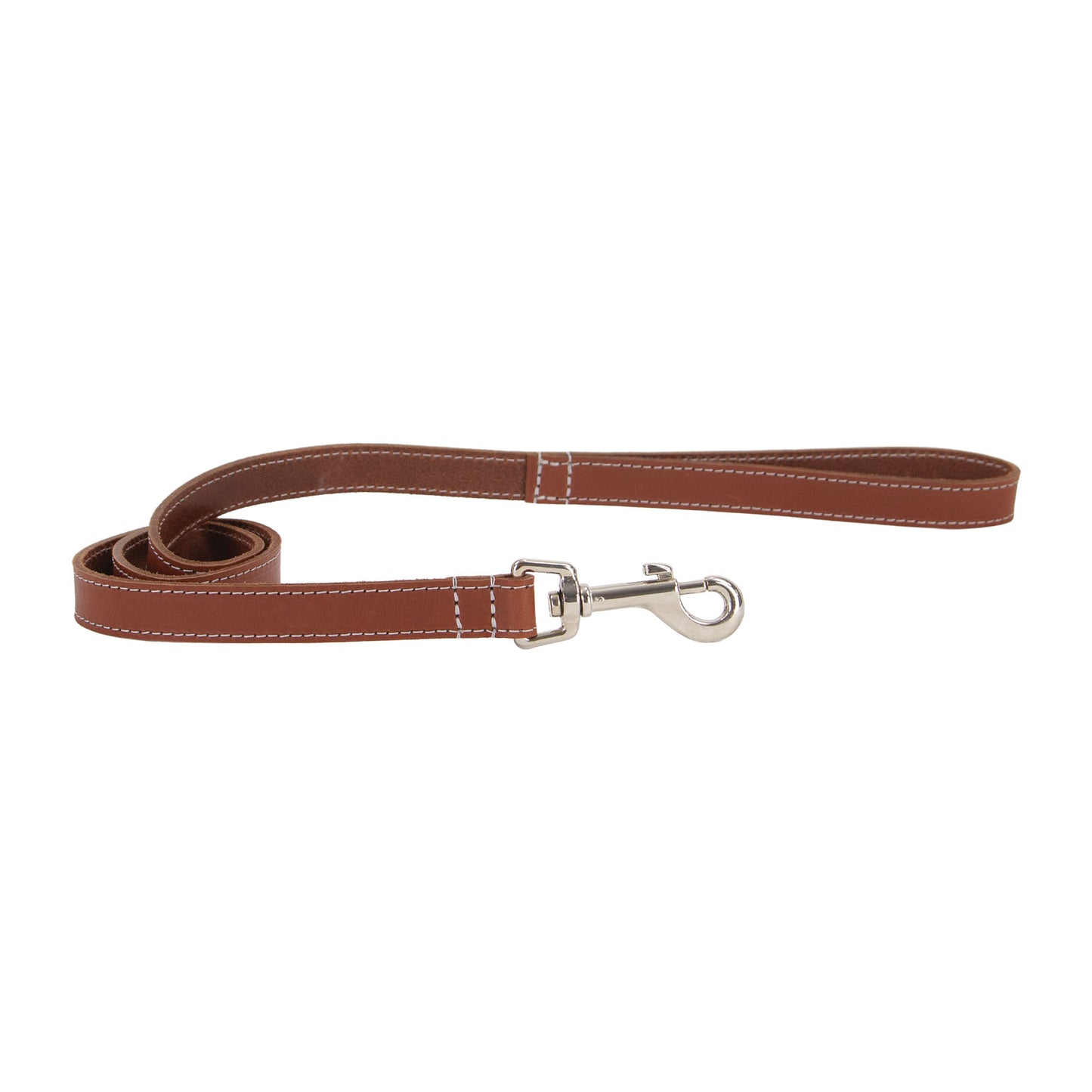 Ancol Heritage Leather Lead Tan 100cm x 19mm / 50kg