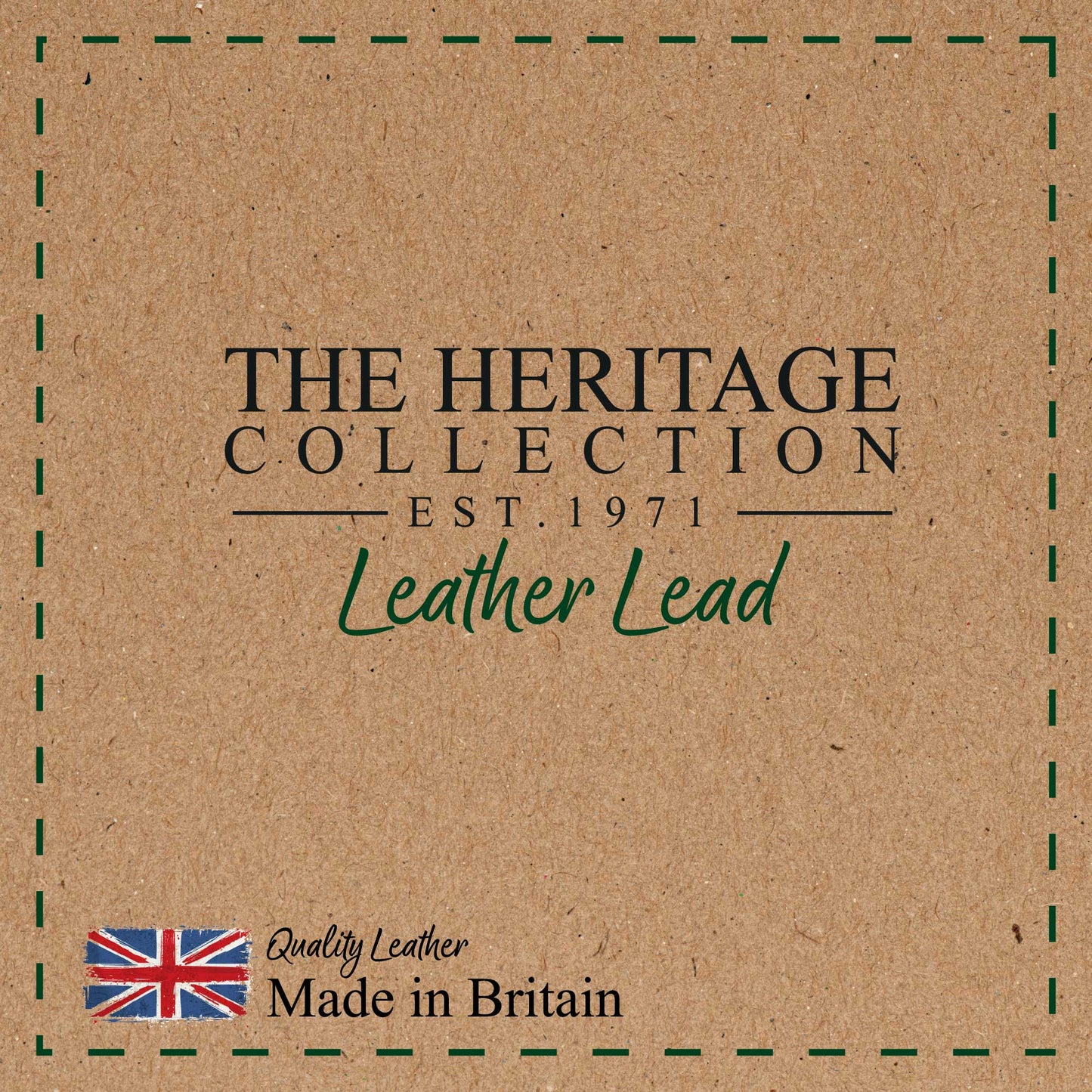 Ancol Heritage Leather Lead Tan 100cm x 19mm / 50kg