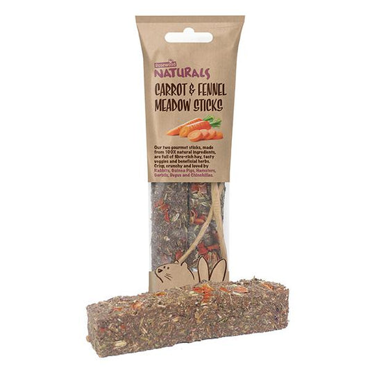 Carrot and Fennel Meadow Sticks 140g 2 Pack