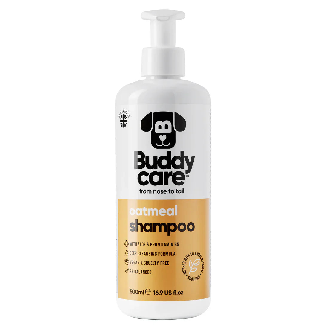 Buddycare Dog Shampoo Oatmeal 16.9 fl oz