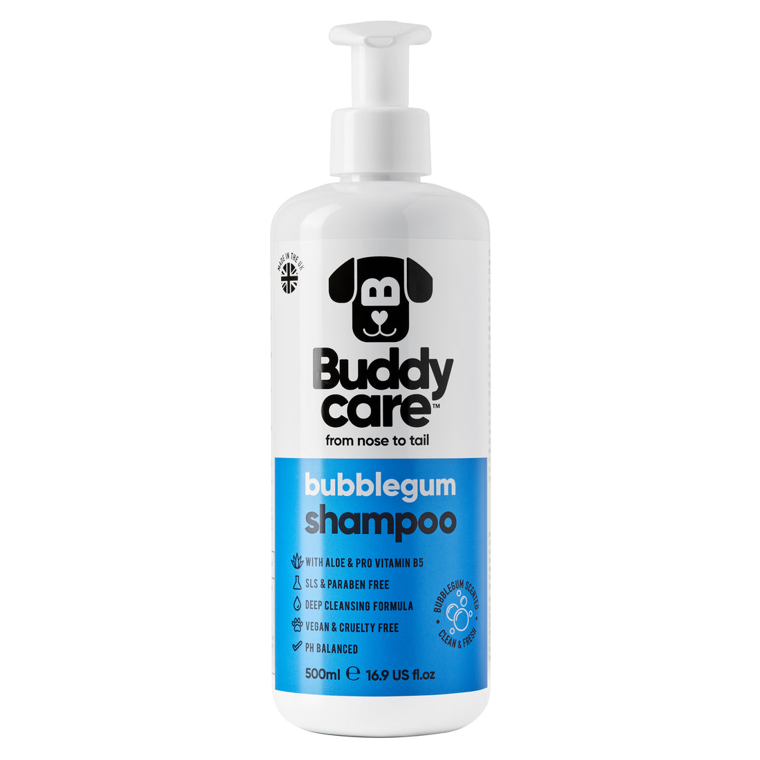Buddycare Dog Shampoo Bubblegum 16.9 fl oz
