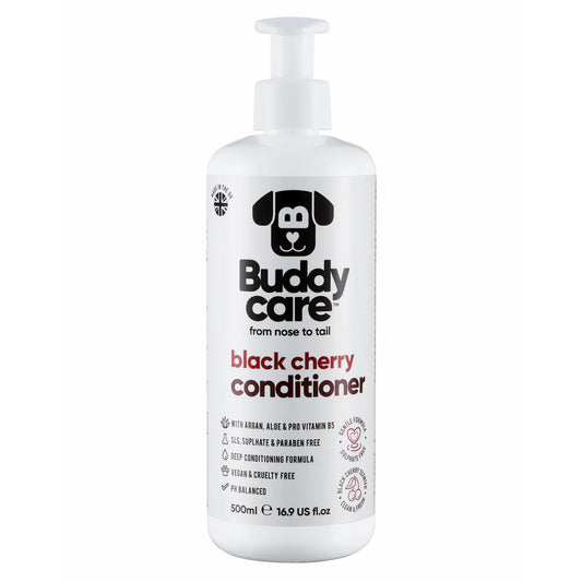 Buddy Care Dog Conditioner - Black Cherry - 500ml / 16.9 fl oz