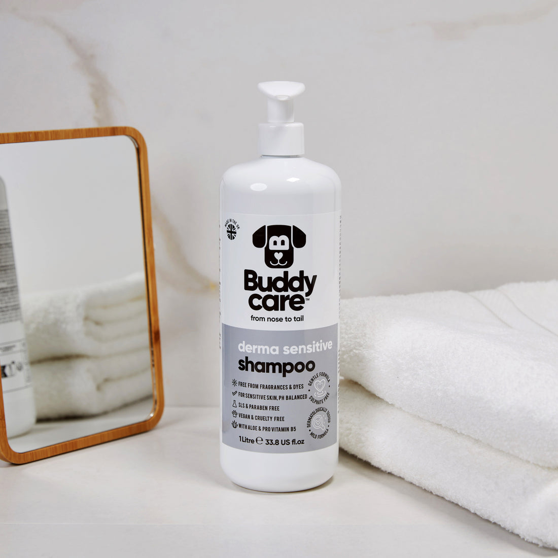 Buddycare Dog Shampoo Derma Sensitive 16.9 fl oz