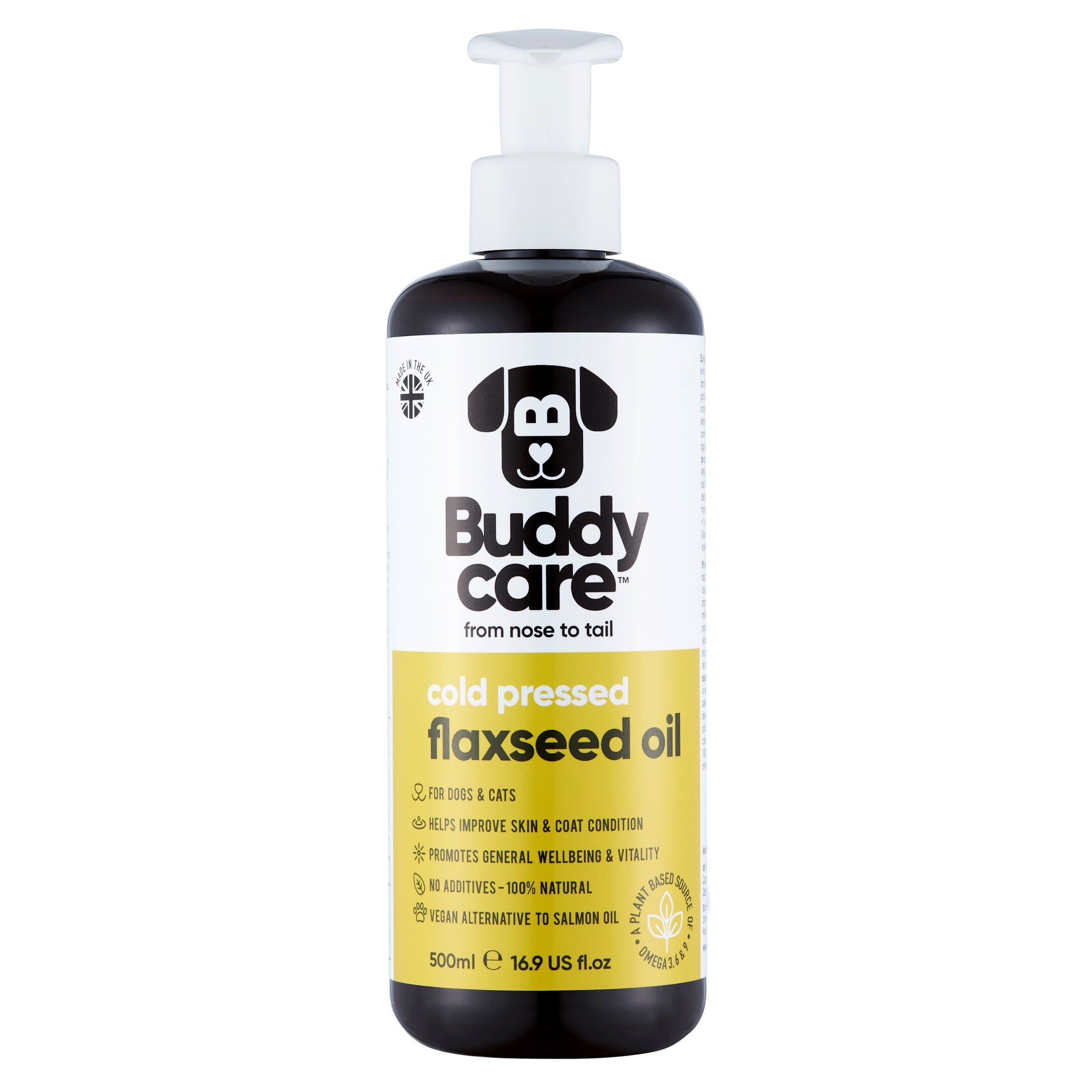 BuddyCare Flaxseed Oil 16.9 fl oz