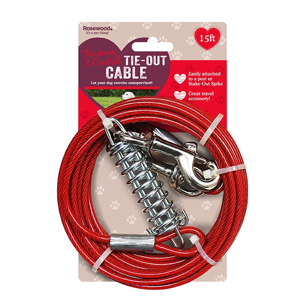 20' Heavy Tie Out Cable