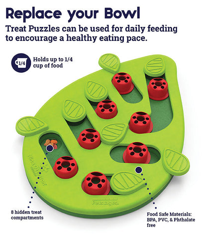 Nina Ottoson Buggin Out Puzzle & Play Cat Enrichment Toy